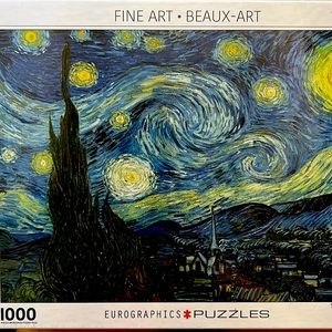 1000 piece Starry Night puzzle